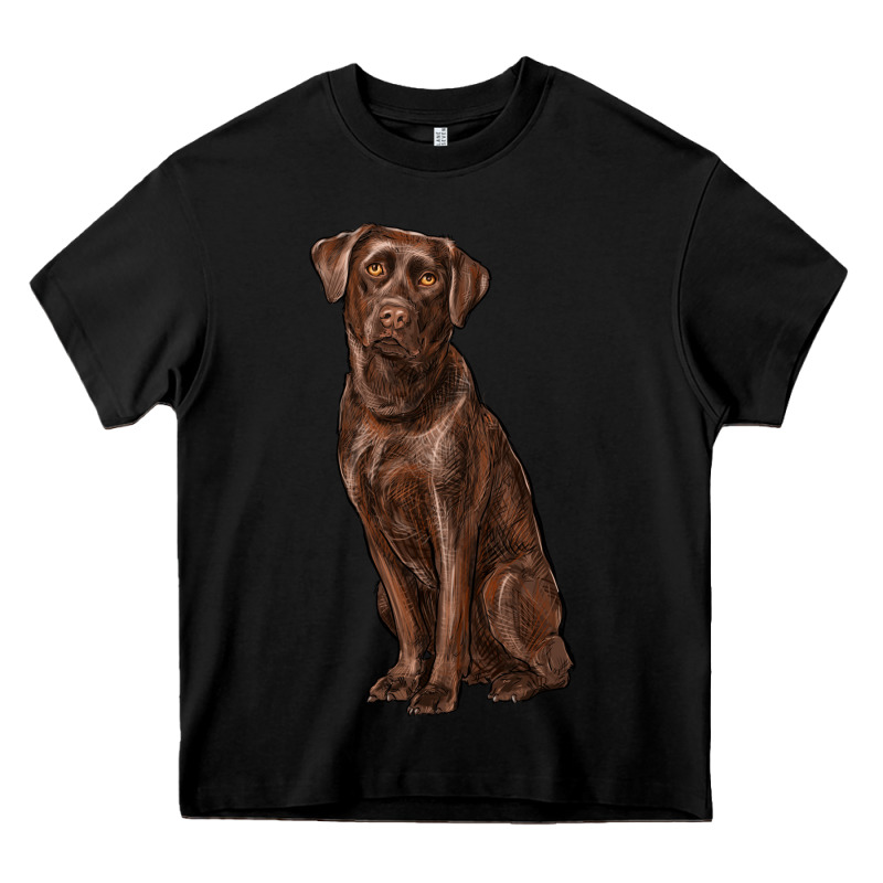 Labrador Retriever Heavy Core Tee by RanaPortraitStore | Teevron