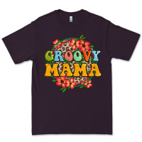 Plum groovy mama Premium Tee - Zillion Design Studio
