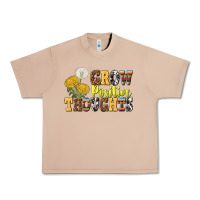 Burro grow positive thoughts Urban Heavy Tee - NancyCooperArtShop