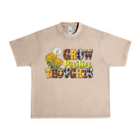French Oak grow positive thoughts Urban Heavy Tee - NancyCooperArtShop