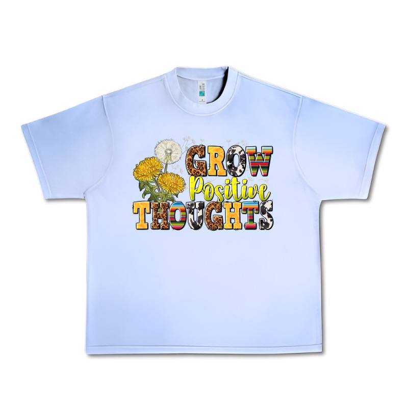 Grow Positive Thoughts Urban Heavy Tee by NancyCooperArtShop | Teevron