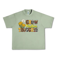 Oil Green grow positive thoughts Urban Heavy Tee - NancyCooperArtShop