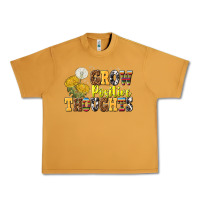 Peanut Butter grow positive thoughts Urban Heavy Tee - NancyCooperArtShop