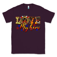Plum Love My Hero Firefighter Classic Tee - LillyAllenDesigns