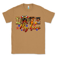 Toasted Coconut Love My Hero Firefighter Classic Tee - LillyAllenDesigns
