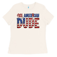 Bone all american dude Ladies Tee - Zillion Design Studio