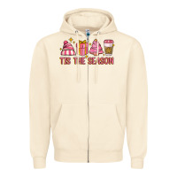 Sandshell tis the season Zipper Hoodie - MaliasSmallBusiness