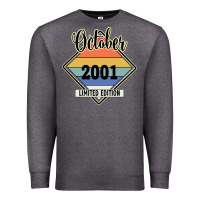 Charcoal Heather October 2001 Limited Edition Premium Sweatshirt - Bettercallsaul