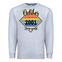 Heather Grey October 2001 Limited Edition Premium Sweatshirt - Bettercallsaul