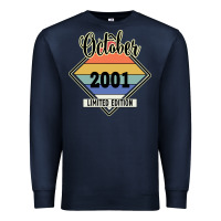Navy October 2001 Limited Edition Premium Sweatshirt - Bettercallsaul
