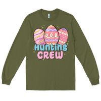 Army Green hunting crew Long Sleeve Tee - MaliasSmallBusiness