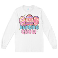 White hunting crew Long Sleeve Tee - MaliasSmallBusiness