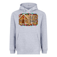 Heather Grey Let it snow Heavyweight Hoodie - Bettercallsaul