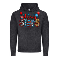 Vintage Black oh my stars 4th of july Vintage Hoodie - Jasminsmagicworld