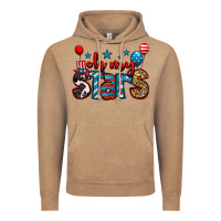 Vintage Coffee oh my stars 4th of july Vintage Hoodie - Jasminsmagicworld