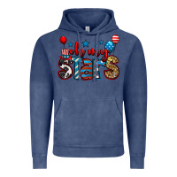Vintage Denim oh my stars 4th of july Vintage Hoodie - Jasminsmagicworld