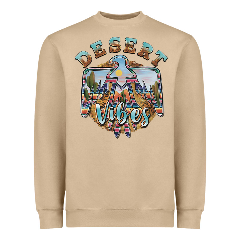 Desert Vibes Thunderbird Heavyweight Sweatshirt by BarkalooDesign | Teevron
