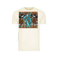 Vintage Arctic gemstone leopard cross Vintage Tee - AdoDesignShop
