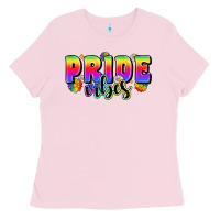 Bubblegum Pink pride vibes Ladies Tee - Zillion Design Studio