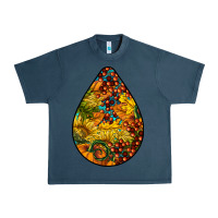 Midnight Navy Fall Teardrop Urban Heavy Tee - LillyAllenDesigns