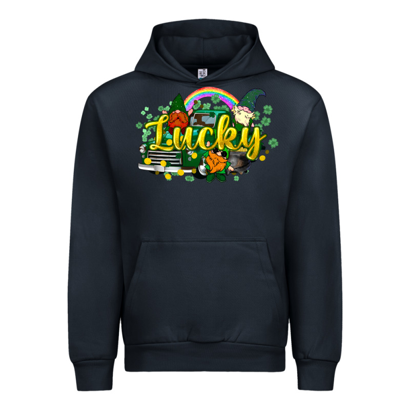 Lucky Gnomes Truck St. Patrick's Urban Hoodie by HowdyJamesFarm | Teevron