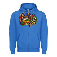 True Royal oh holy night with baby jesus for christmas Zipper Hoodie - MaliasSmallBusiness
