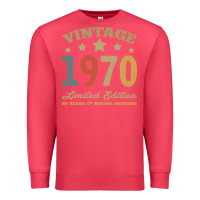 Cardinal Vintage 1970 Limited Edition 50 Years Of Being Awesome Premium Sweatshirt - Bettercallsaul