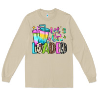 Mushroom let's get loaded Long Sleeve Tee - JahusDesignShop