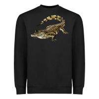 Black crocodile Heavyweight Sweatshirt - LillyAllenDesigns