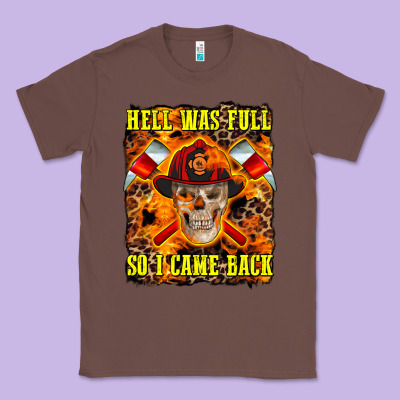 Western Hell Was Full So I Came Back Classic Tee Designed By Lillyallendesigns