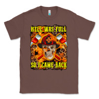 Chestnut Western Hell Was Full So I Came Back Classic Tee - LillyAllenDesigns