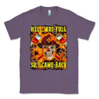 Lavender Western Hell Was Full So I Came Back Classic Tee - LillyAllenDesigns