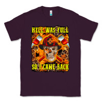 Plum Western Hell Was Full So I Came Back Classic Tee - LillyAllenDesigns