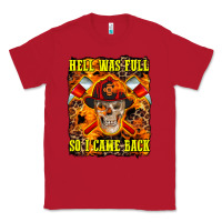 Red Western Hell Was Full So I Came Back Classic Tee - LillyAllenDesigns