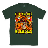 Sports Green Western Hell Was Full So I Came Back Classic Tee - LillyAllenDesigns