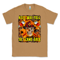 Toasted Coconut Western Hell Was Full So I Came Back Classic Tee - LillyAllenDesigns