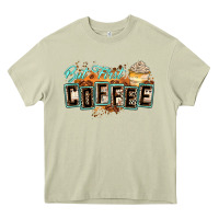 Mossy but first coffee Heavy Core Tee - Zillion Design Studio
