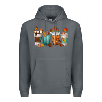 Rock Thankful Coffee Cups Premium Hoodie - texasbilliewilder