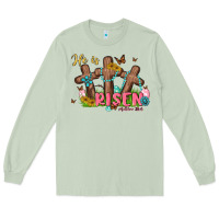 Matcha he is risen Long Sleeve Tee - MaliasSmallBusiness