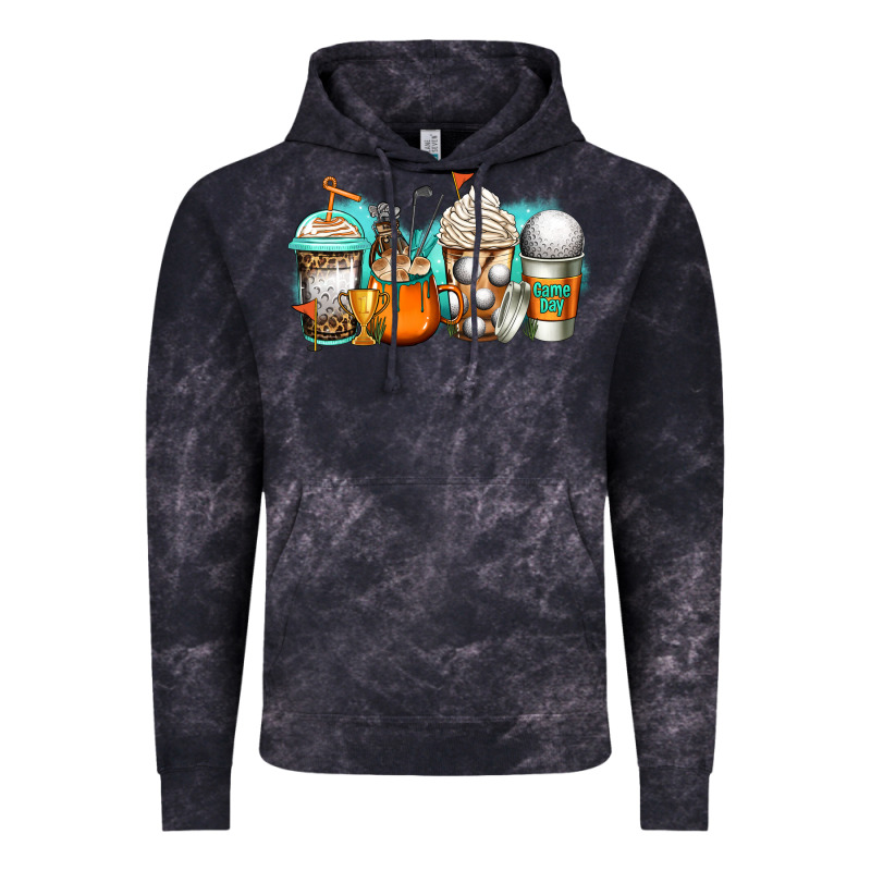 Golf Coffee Cups Vintage Hoodie by Jasminsmagicworld | Teevron