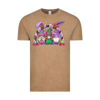Vintage Coffee easter gnomes rainbow Vintage Tee - Artiststas