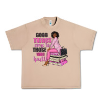 Burro good things come to those who hustle Urban Heavy Tee - NancyCooperArtShop