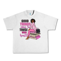 Lunar Rock good things come to those who hustle Urban Heavy Tee - NancyCooperArtShop