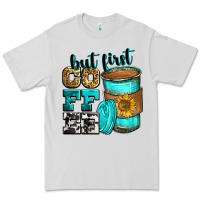 Dove Grey but first coffee Premium Tee - Zillion Design Studio