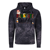 Cloud Black santa's favorite daddy Vintage Hoodie - AdoDesignShop