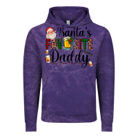 Cloud Purple santa's favorite daddy Vintage Hoodie - AdoDesignShop