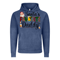 Vintage Denim santa's favorite daddy Vintage Hoodie - AdoDesignShop
