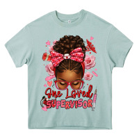 Arona one loved supervisor afro messy bun Heavy Core Tee - texasbilliewilder