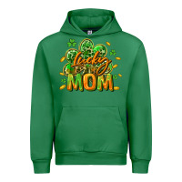 Emerald Lucky Mom  St. Patrick's Day Urban Hoodie - CowGirlArtShop