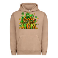 Pigment Burro Lucky Mom  St. Patrick's Day Urban Hoodie - CowGirlArtShop